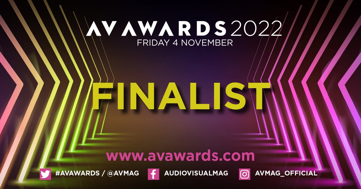 5G Festival Shortlisted at AV Awards